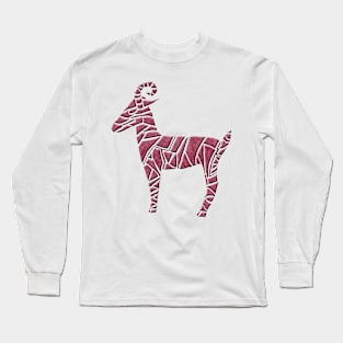 Goat Doodle Long Sleeve T-Shirt